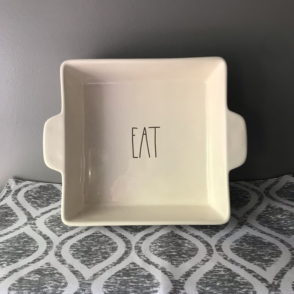 Rae Dunn “Eat” Baking Dish